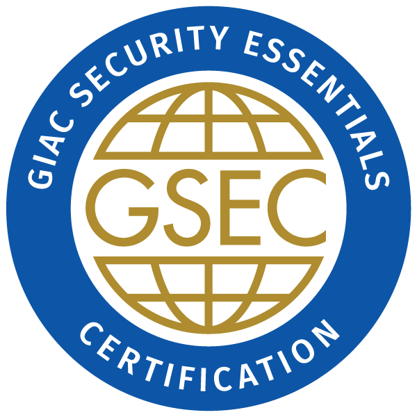 GIAC Security Essentials Certification (GSEC)